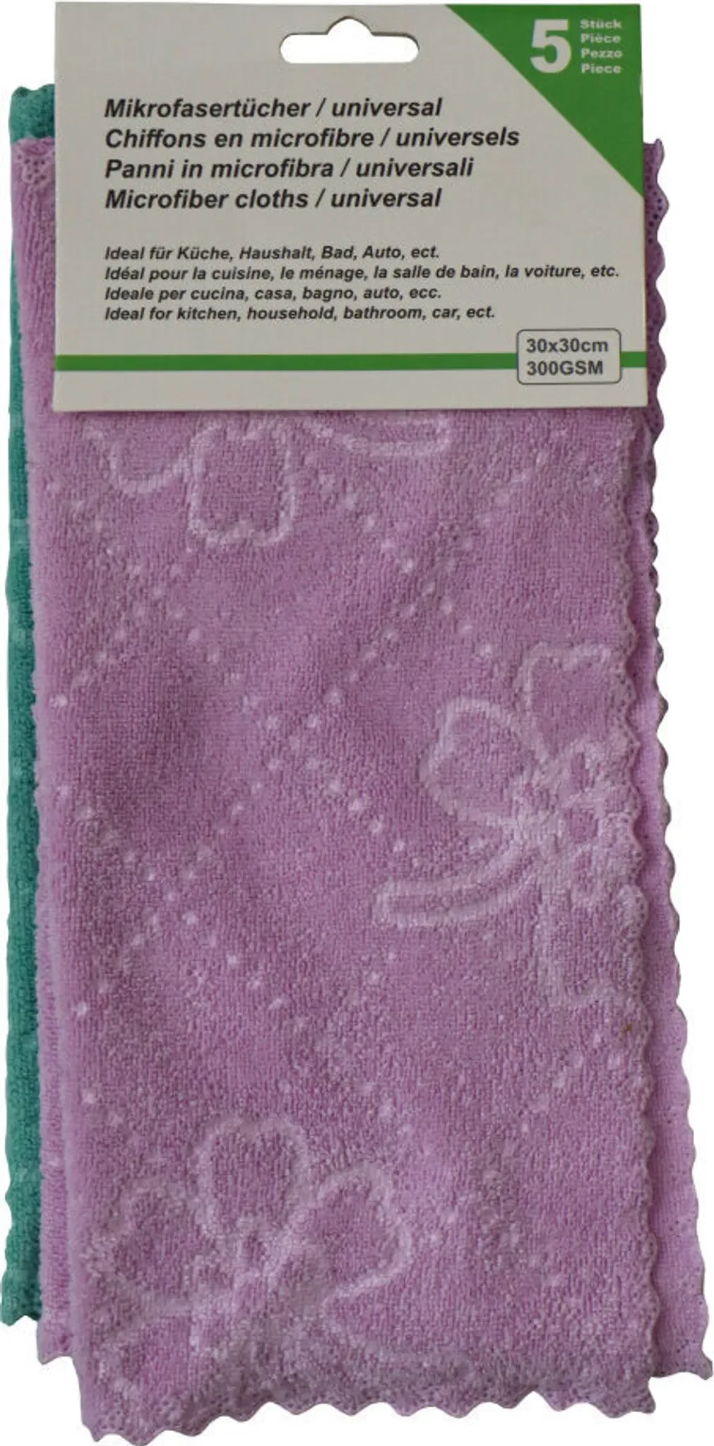 Microfaser-Tücher „Prilblümchen“ – 5er Set (30 × 30 cm)